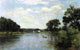 Stanislas Lepine The Banks of the Marne Wall Decal