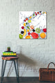 Epic Graffiti "Fruit Splash II" Giclee Canvas Wall Art, 26"x26"