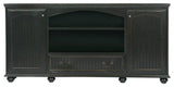 American Premiere 80" Entertainment Console, Burnt Cinnamon, Without Hutch