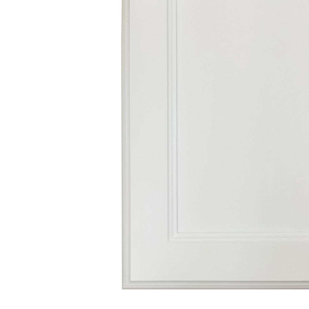 Delta Recessed White Enamel Medicine Cabinet 65h x 15.5w x 3.5d
