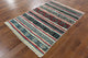 4x6 Hand Knotted Oriental Navajo-Design Moroccan Area Rug, P5125