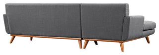 Gray Engage Left-Facing Sectional Sofa