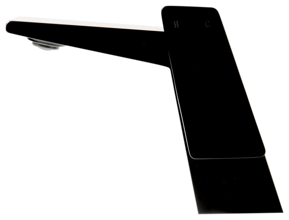 Black Matte Single Hole Bathroom Faucet