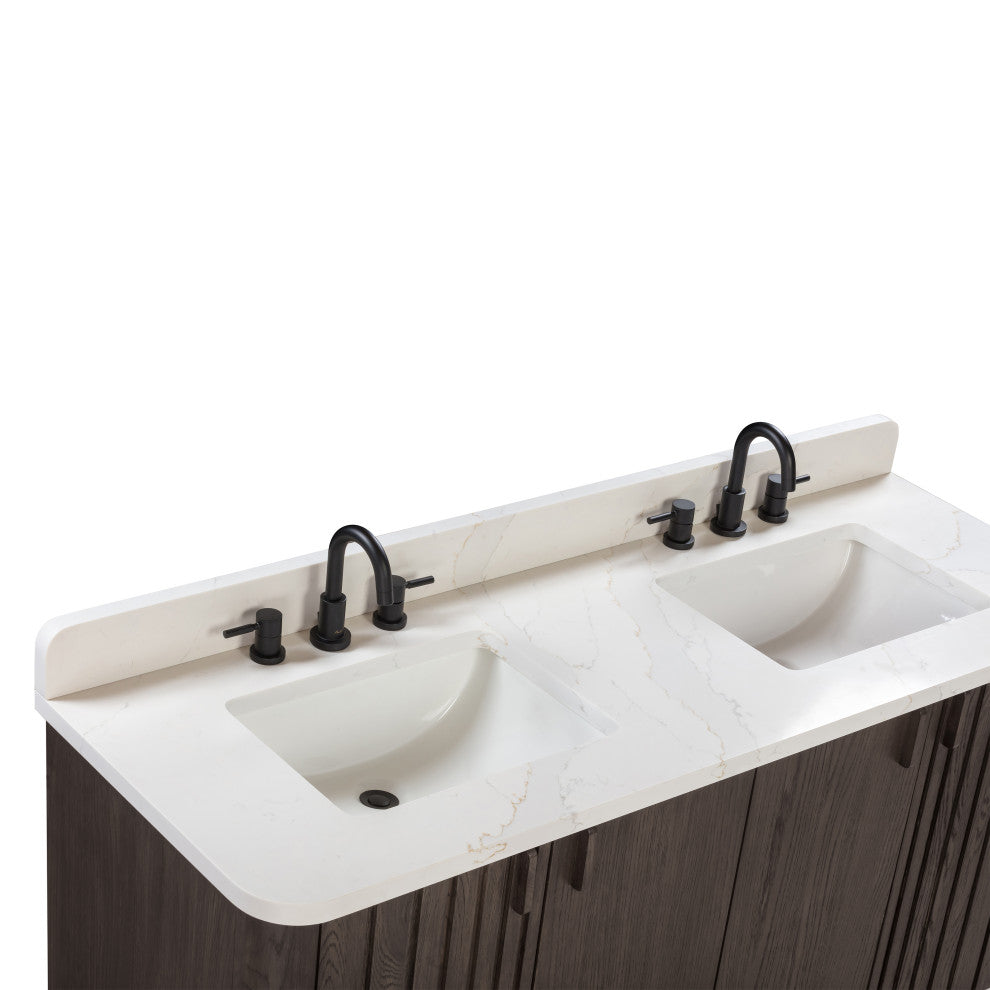 Blakely Vanity Combo Collection, Brown Oak, 61