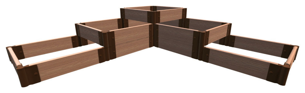 Classic Sienna 'Yosemite Falls' 6' X 6' X 22" Raised Bed - 2" Profile