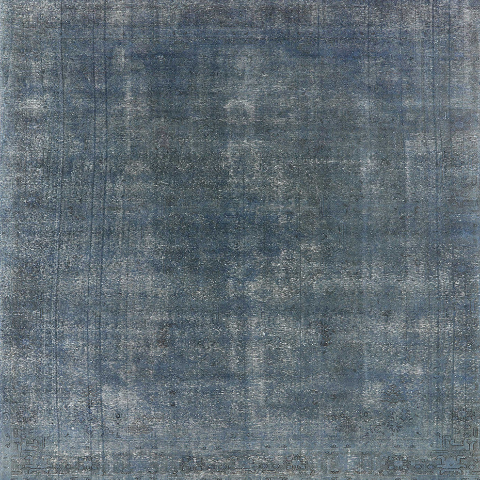 Ahgly Company Indoor Square Mid-Century Modern Area Rugs, 7' Square