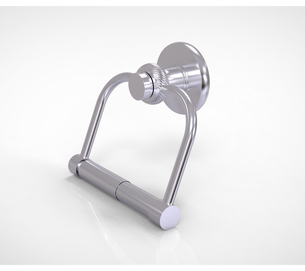 Mercury 2 Post Twisted Accent Toilet Tissue Holder, Satin Chrome