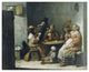 "Card Players" Digital Paper Print by Josse van Craesbeeck, 22"x18"