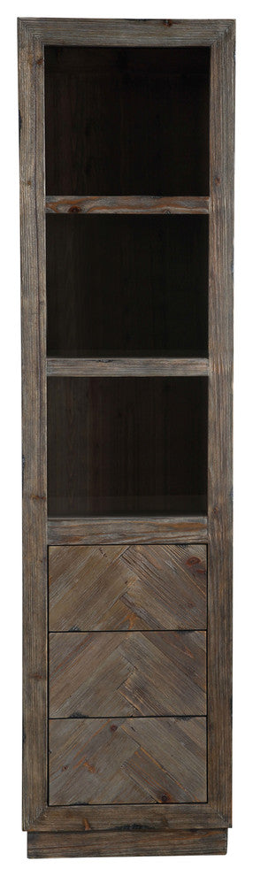 Legion Furniture Legion Furniture Side Cabinet, Rustic Brown