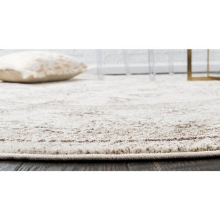 Rug Unique Loom La Jolla Ivory Round 6' 0 x 6' 0