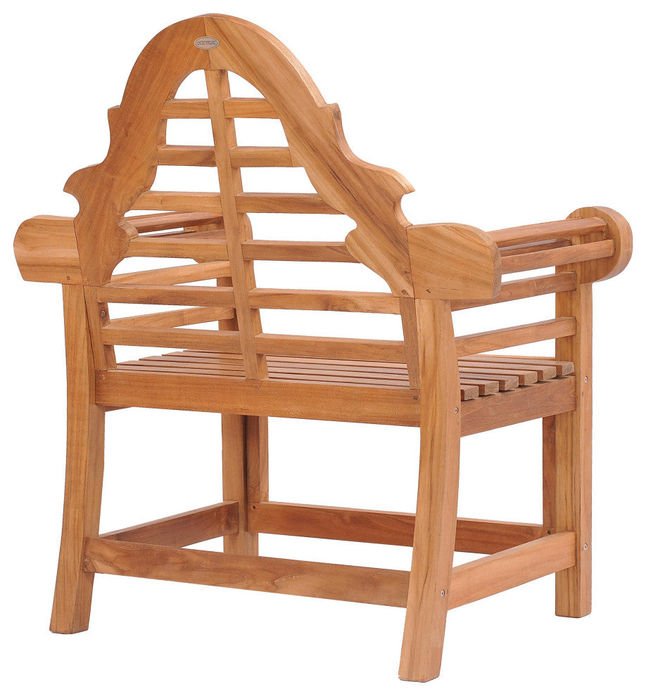 Teak Wood Lutyens Chair