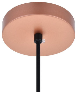 Courtney 1-Light Honey Gold Pendant