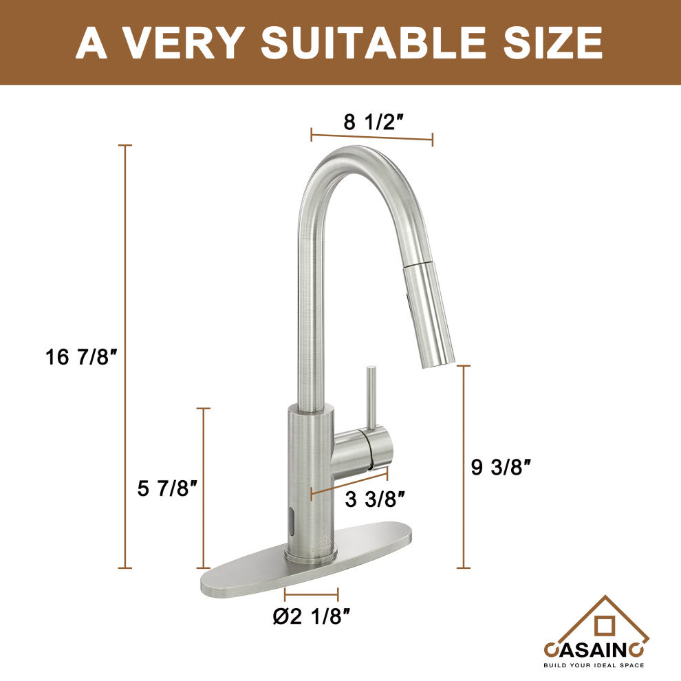 36 inch Stainless Steel Single Bowl Farmhouse Apron Workstation Kitchen Sink, Brushed Nickel
