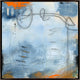 24x24 Quiet Reflection III, Framed Artwork, Espresso