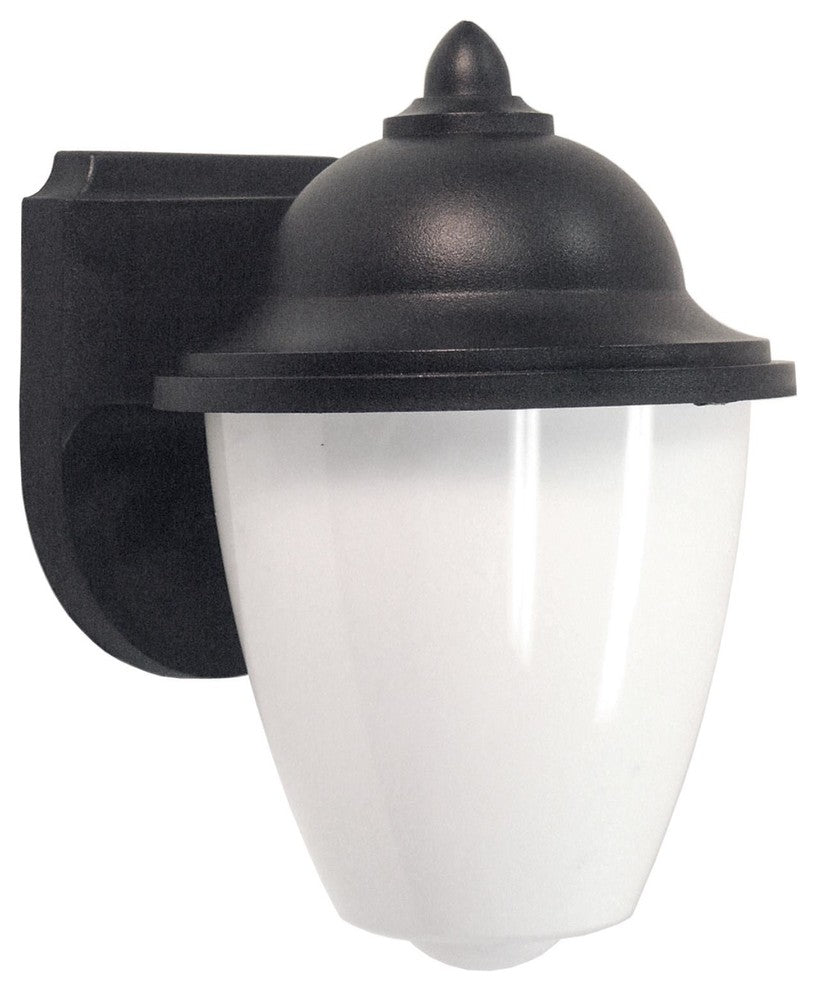 Sunlite Decorative Outdoor Led Carriage Style Fixture, Black Finish, White Lens
