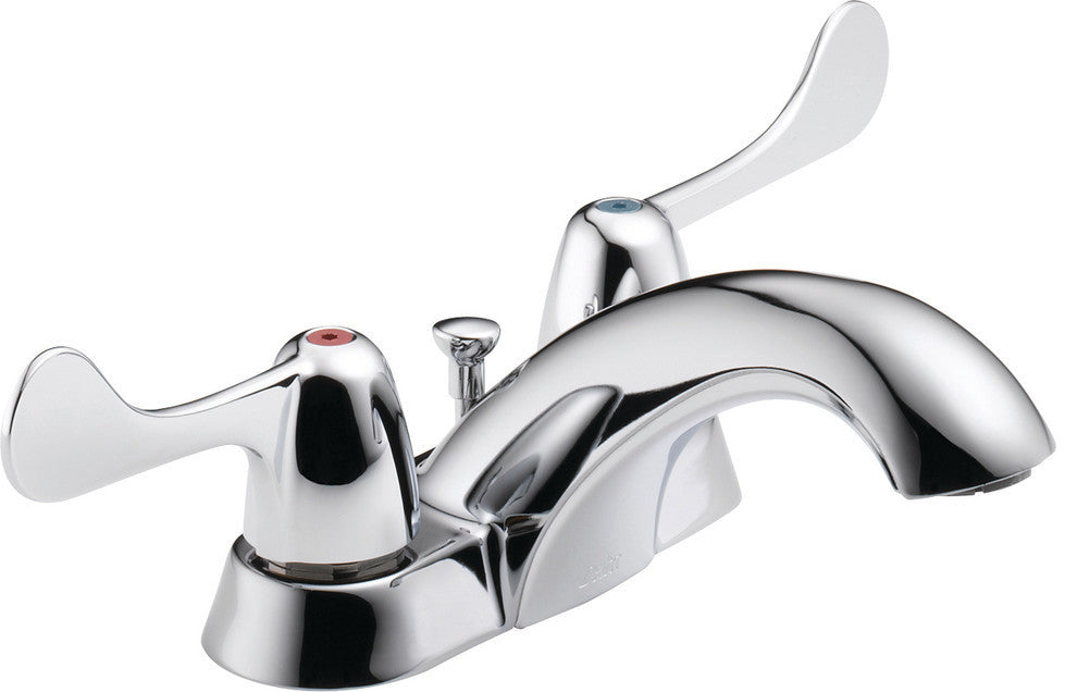Delta HDF Two Handle Centerset Lavatory Faucet, Chrome, 2529LF-HDF