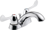 Delta HDF Two Handle Centerset Lavatory Faucet, Chrome, 2529LF-HDF