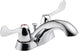 Delta HDF Two Handle Centerset Lavatory Faucet, Chrome, 2529LF-HDF