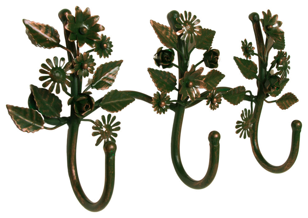 Floral Hook Rack