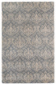 5" X8" X 0.5" Gray Wool Area Rug