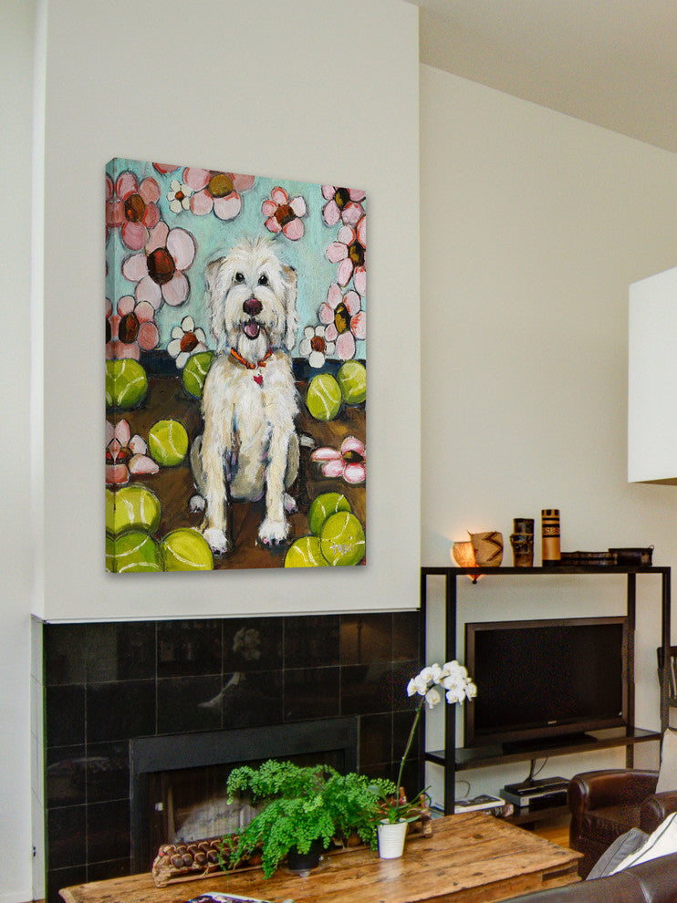 "Rosie" Painting Print on Canvas by Tori Campisi