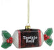 5.25" Candy Lane Tootsie Roll Chocolate Christmas Ornament