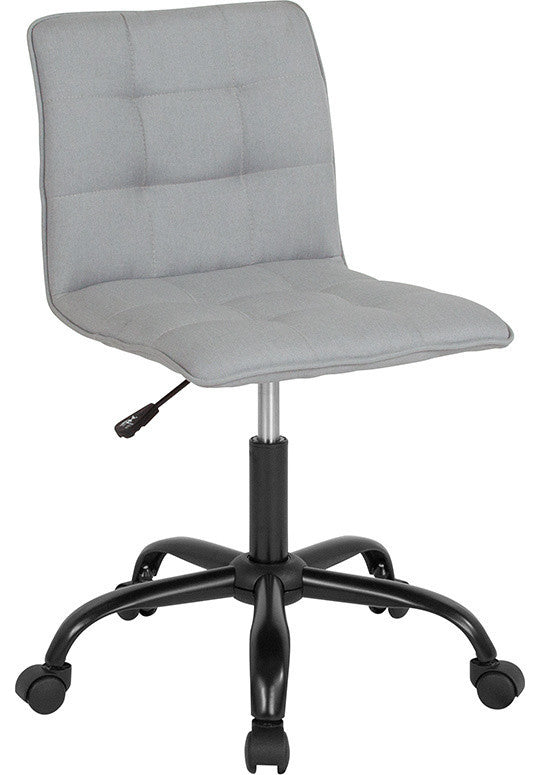 Sorrento Home and Office Task Chair, Light Gray Fabric