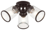 Bronze Industrial, Nostalgic, Transitional, Modern Classic Flush Mount
