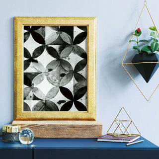 Paul Brent Moroccan Tile Peel & Stick Wallpaper, black