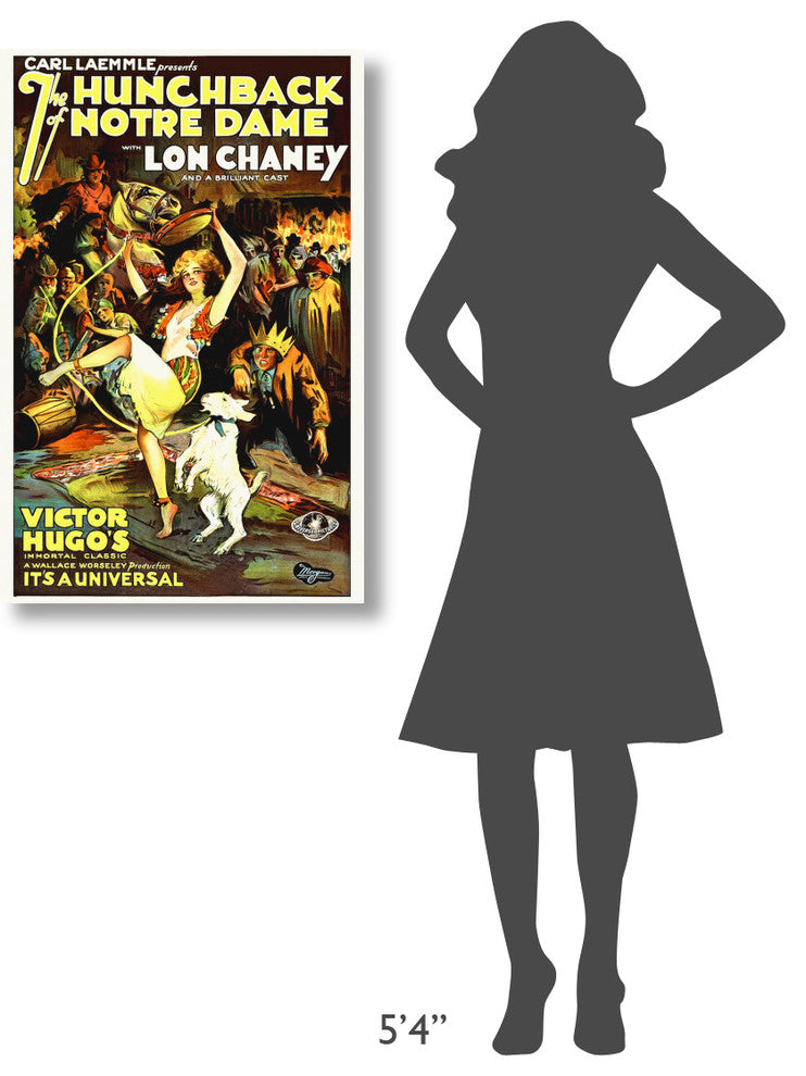 "The Hunchback of Notre Dame" Canvas by Hollywood Photo Archive, 24x36"