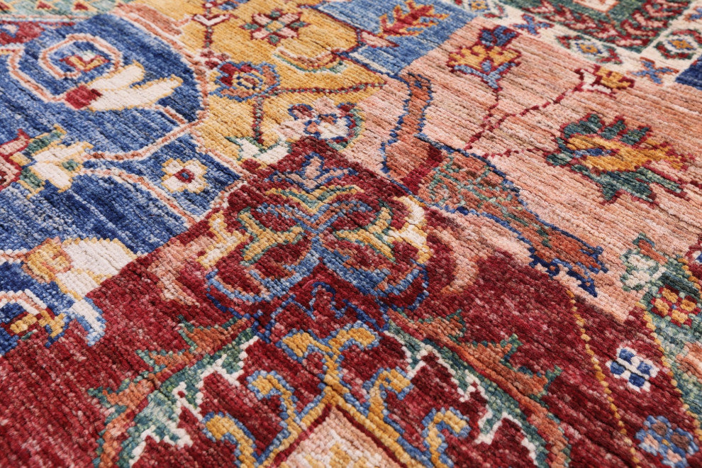 Super Kazak Handmade Wool Rug 2' 8" X 4' 2" Q11247