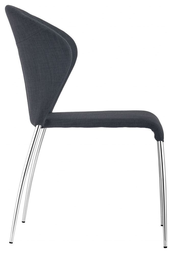 Oulu Dining Chair, Set of 4 Graphite