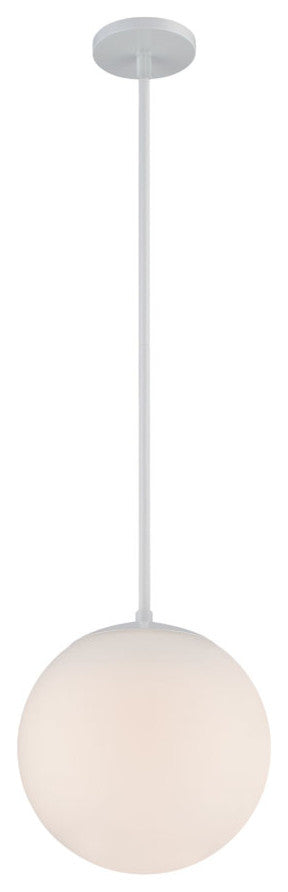 Niveous 10" LED Pendant 3500K, White