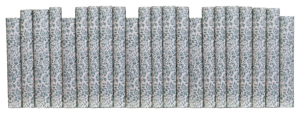 Wrapped Color By The Foot, Sage Damask