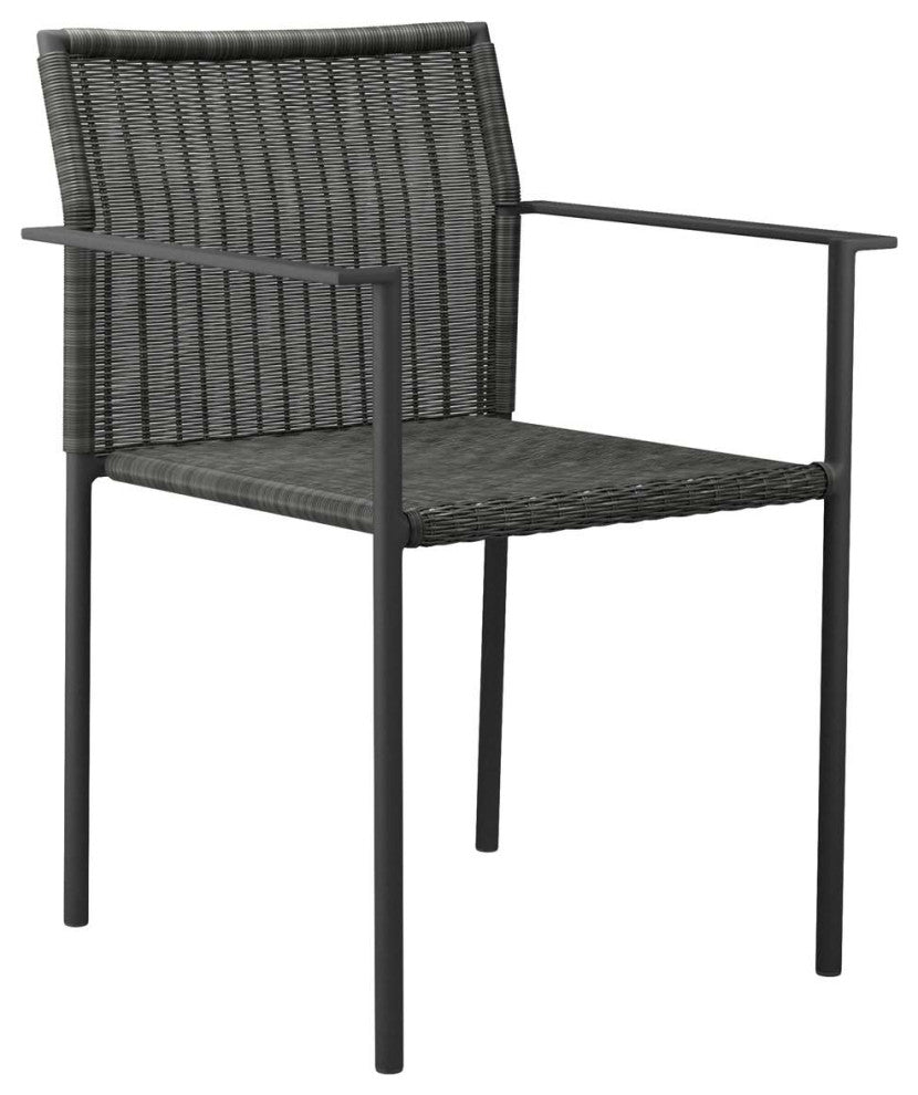 Lagoon Outdoor Patio Dining Armchairs Set of 2
