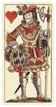 "Knave of Hearts (Bauern Hochzeit Deck)" Paper Art, 26"x50"