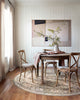 Chris Loves Julia x Loloi Rosemarie Area Rug, Sage/Blush, 5' X 7'-10"