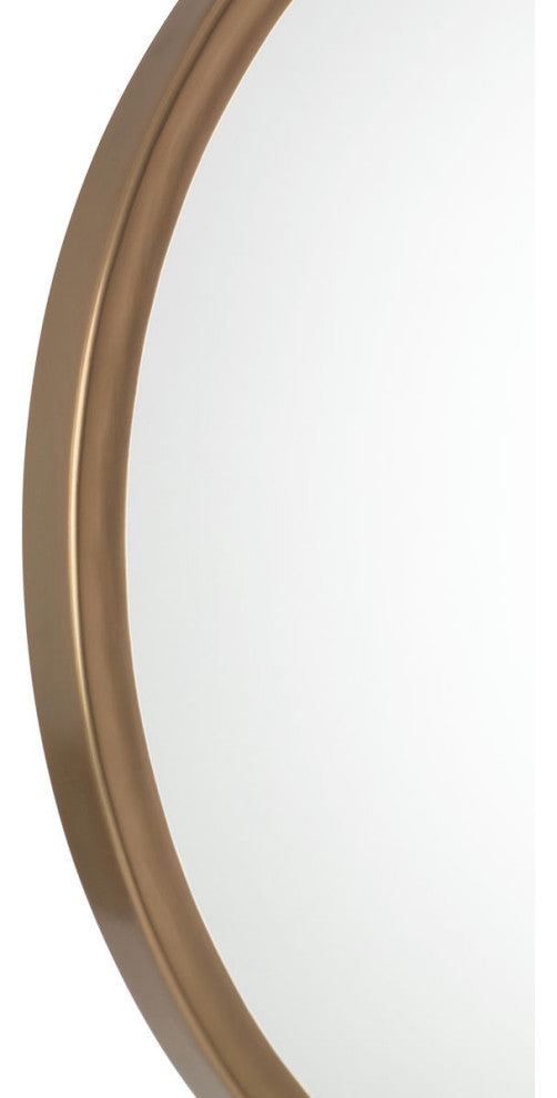 TOV Furniture Rowan Brass Mirror