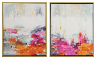Uttermost Color Theory Framed Abstract Art Set/2