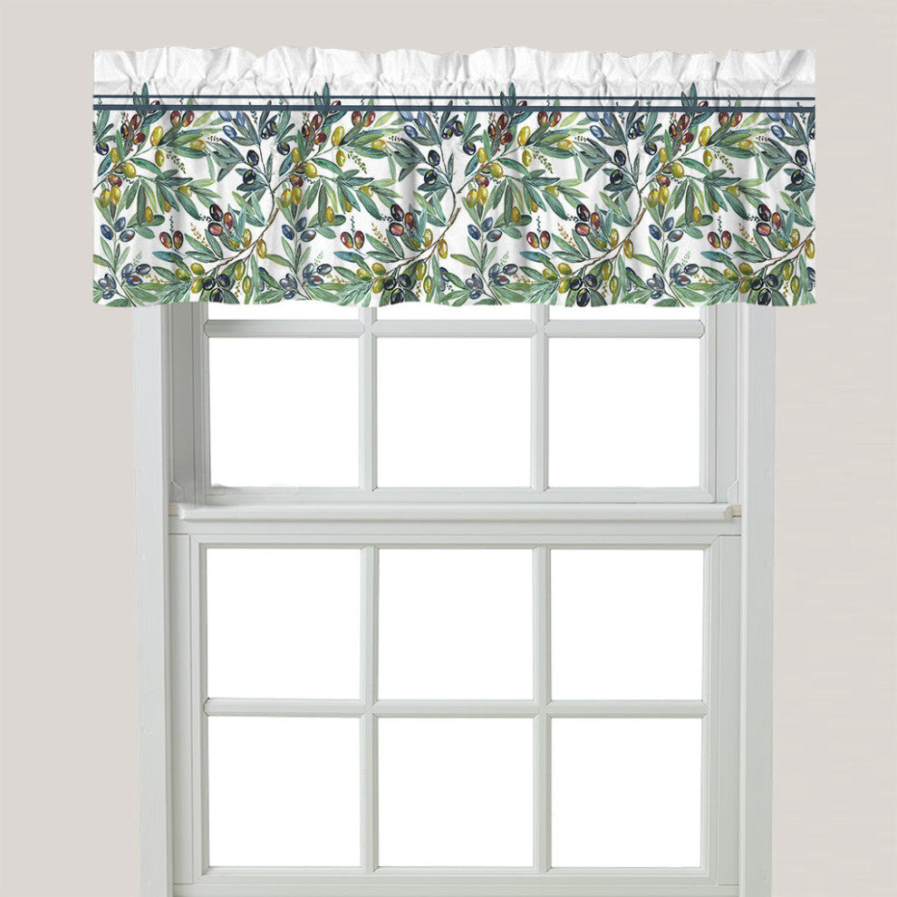 Olive Grove Window Valance