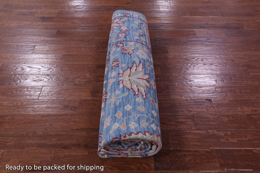 8' 4" X 10' 3" Turkish Oushak Handmade Wool Rug - Q15646
