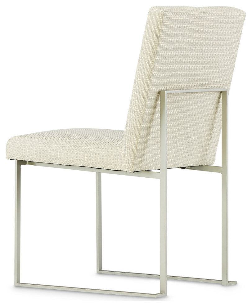 Laguna Ridge Side Chair, Brushed Silver