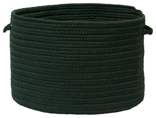 Colonial Mills Basket Boca Raton Dark Green Round