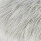 Tillie White Faux Fur Stool