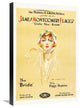"The Bride" Stretched Canvas Giclee by Hollywood Photo Archive, 16"x24"