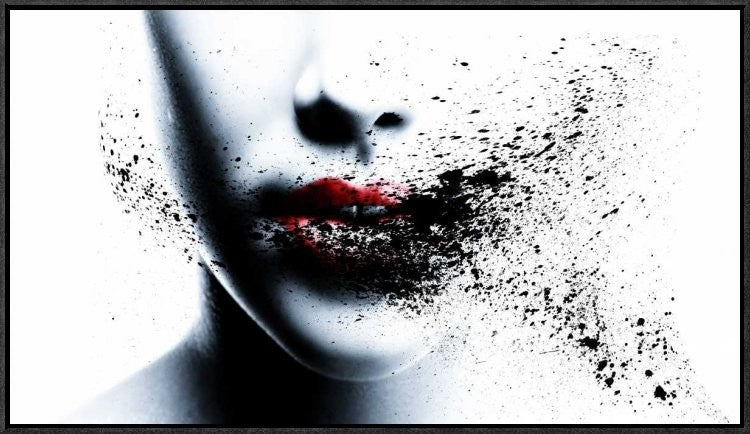 "Transform" Framed Canvas Giclee by Stefan Eisele, 31x18"