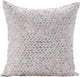 Ivory Decorative Throw Pillow Covers 20"x20" Silk Cushion Cover - Cafe Latte