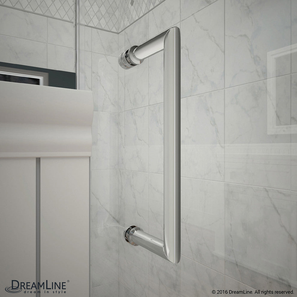 Dreamline Unidoor-X 60"x30.375"x72" Hinged Shower Enclosure