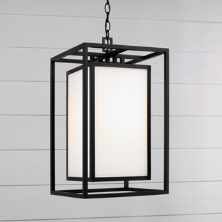 Capital Lighting 953114 Aiden 13"W Outdoor Pendant - Black