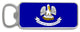 Louisiana Flag Bottle Opener